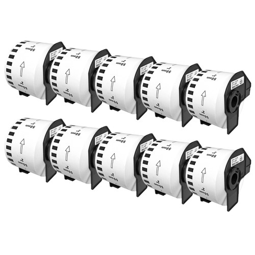 10x Etikett für Brother P-Touch DK-22223 50mmx30.48m QL 1050 QL 1050 N QL 1060 N - Bild 2 von 2