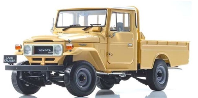 Kyosho KS08958BE 1/18scale Toyota Land Cruiser 40 - Beige