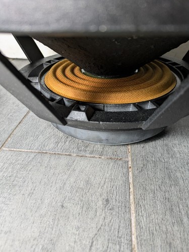 Pair of TS/2 LF-15 15" Low Frequency Driver Cone Woofers 8 ohms 300w USA - Picture 11 of 17