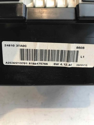 Cuadro de instrumentos velocímetro sedán de 2,5 L 286 k para Nissan Altima 2013 - Imagen 5 de 7