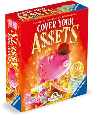 Ravensburger Die flotten Kleinen Kartenspiel Cover your Assets 22577