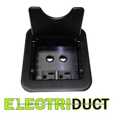 CNK261 Cable Nook Tabletop Interconnect Box 2 AC Power Outlets - Altinex