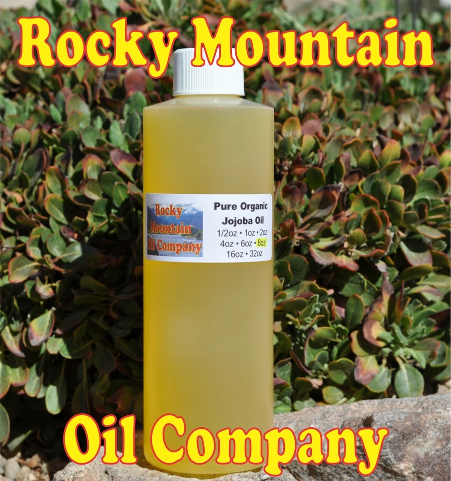 UNREFINED ORGANIC GOLDEN JOJOBA OIL COLD PRESSED 4 8 16 oz FOR HAIR & SKIN