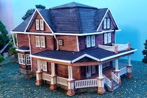 HO Scale 3d Printed "Modern House #132" - Picture 1 of 9