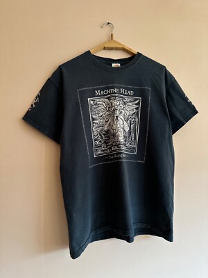 Vintage 2000s Machine Head The Blackening Tour Black Faded Band T