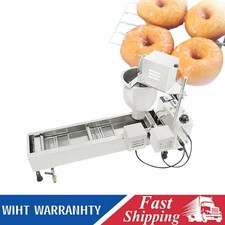 110V Donut Maker Automatic Doughnut Making Machine 400-720pcs/H 3 Set Molds