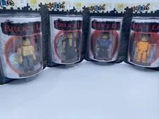 BRUCE LEE MINIMATES COMPLETE SET OF 4 FIGURE -JAPAN PACKAGING-NEW-RARE