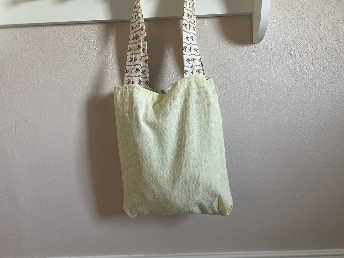 Reversible Vintage Fabric Tote Bag * New * | eBay