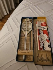 Vintage Taylor Roast Meat Thermometer #5936 with Box + Recipe Booklet