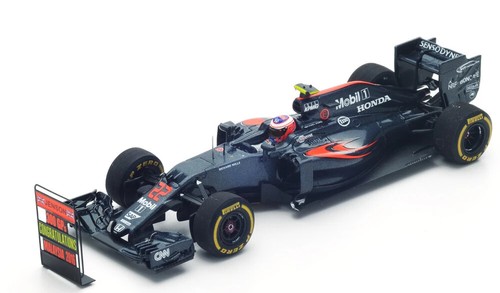 Miniature McLaren MP4-31 Button Monaco GP 2016 – Minichamps 1/43