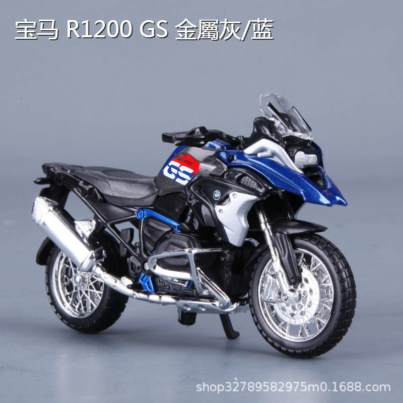 1:18 Simulation Motorcycle Kawasaki Toys Car Bike Sports Ornaments Ducati Model - Image 4 of 4