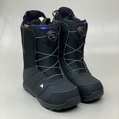 BURTON Moto Boa All Terrain Lightweight Snowboard Boot Black Sz Mens 11 13176104