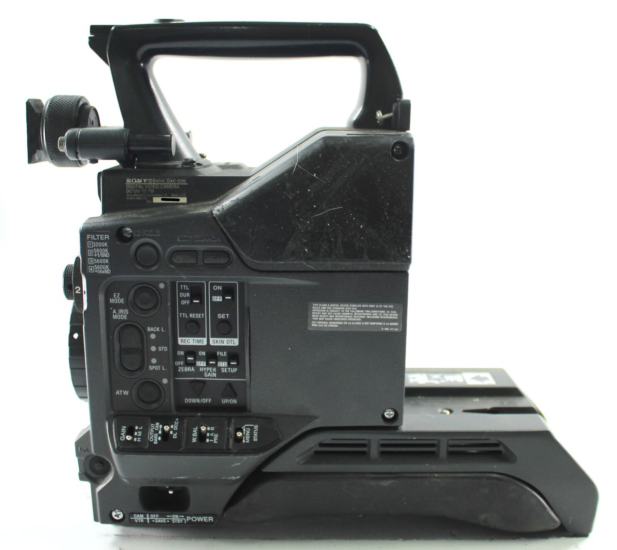 Sony DXC-D35 Camcorder for sale online | eBay