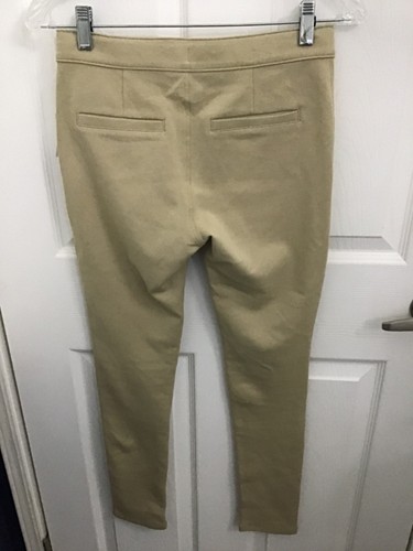 Old Navy Girl's Beige Stretch Pull-On Skinny Pants 14 - Picture 2 of 6