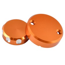 Tapas de depósito de freno delantero trasero para KTM 1290 Super Duke R 2014-2020 naranja