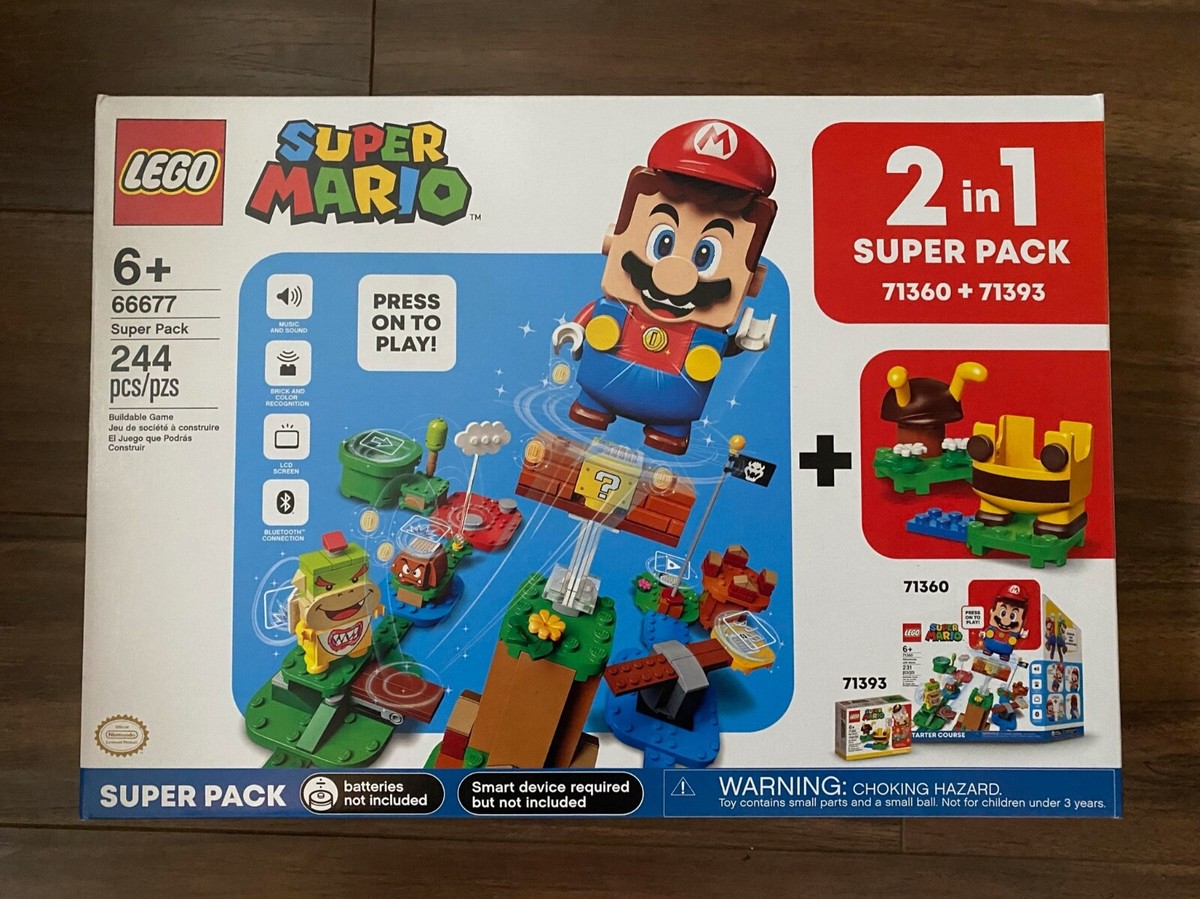 LEGO Super Mario: 2-in-1 Super Pack (66677) 673419362085| eBay
