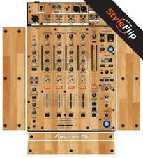 Pioneer DJM-750 MK2 Wood 5 Protective Decal StyleFlip Skins