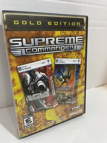 Supreme Commander: Gold Edition (PC, 2008) Complete with manual DRM Free - 第 1/9 張圖片