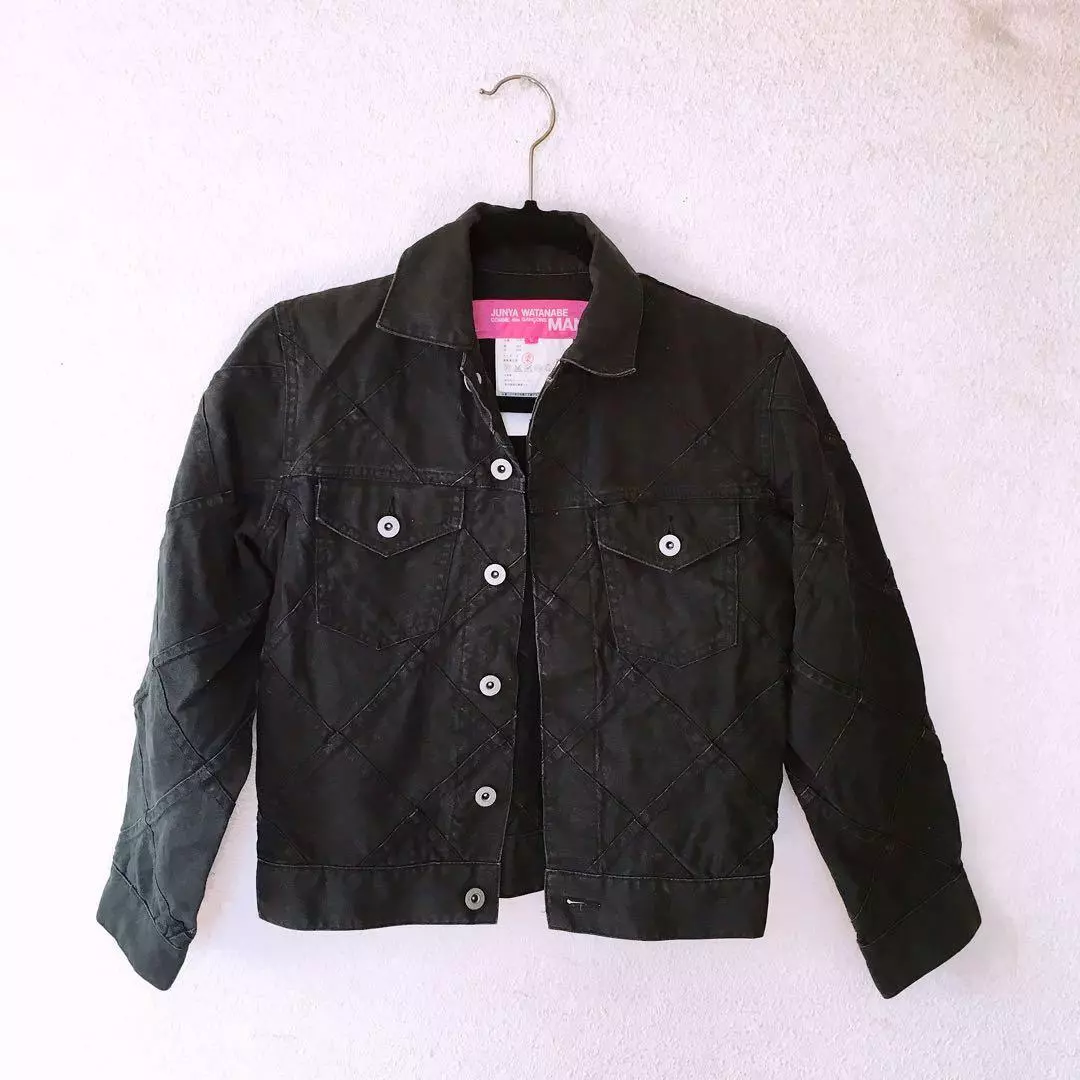 COMME des GARCONS JUNYA WATANABE MAN Denim Jacket Men S Black Linen From  Japan