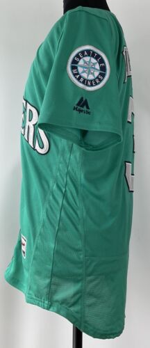 Majestic Authentic Seattle Mariners Alex Rodriguez #3 Stitched Jersey Size 40 - Picture 4 of 7