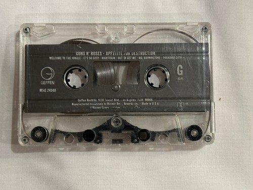 Guns N' Roses - Appetite For Destruction - Cassette - 1987 - Picture 5 of 7