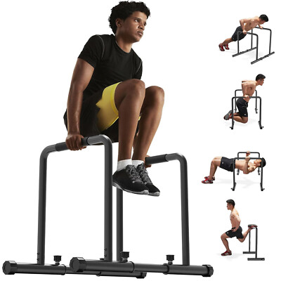 Dip Station Dip Barren Ständer Verstellbare Paralleten Übungs Bar Fitness Bar