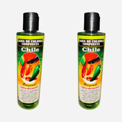 2PACK- CHILE Agua de Colonia Compuesta Espiritual Corta Hechiceria Envidia 16 oz
