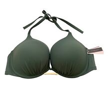 Victoria's Secret Nwt Olive Green 58KO Bombshell 2 Cups Swim Bikini Top 38D
