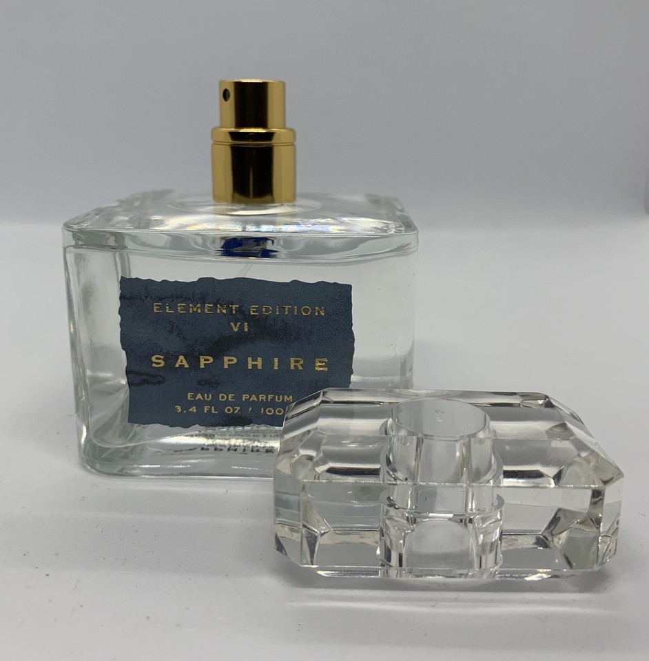 New Tru Fragrance Element Edition VI SAPPHIRE Eau De Parfum 3.4 oz ...