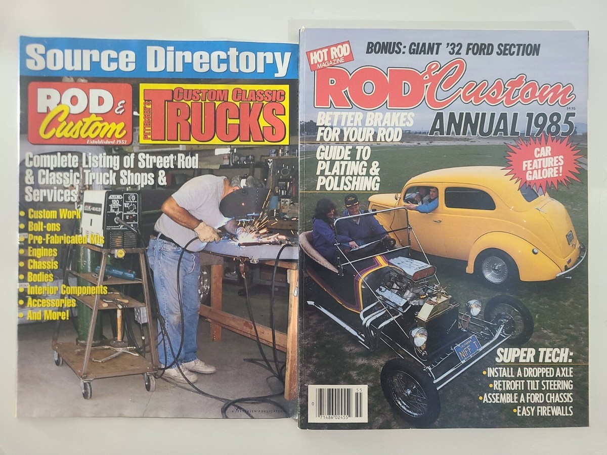 Lot of 10 Petersen's Hot Rod ROD & CUSTOM Magazine Special