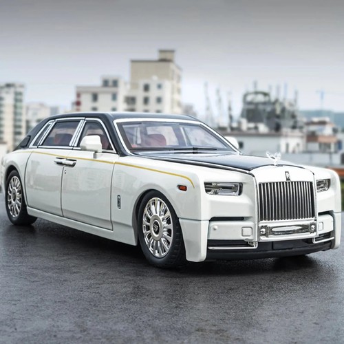 1:18 ROLLS-ROYCE Phantom Car Diecast Alloy Metal Model Collection Kids Gift NEW - Picture 9 of 11