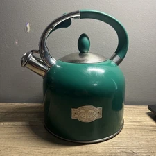 Susteas Premium Quality Green Whistling Tea Kettle Pot