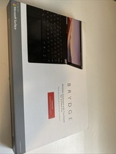 Brydge BRY7012 Wireless Keyboard w/ Touchpad for Surface Pro 4,5,6,7 -Black
