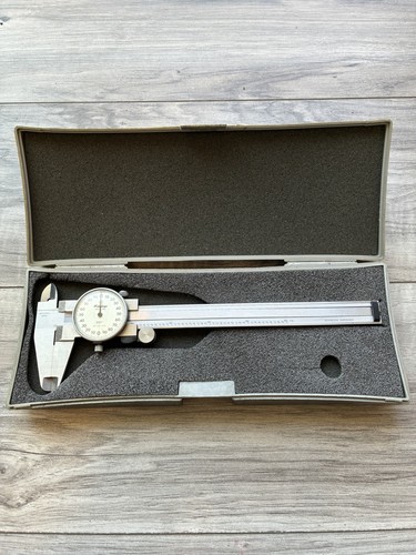 Mitutoyo Dial Caliper 505-626 No. .001" Made in Japan