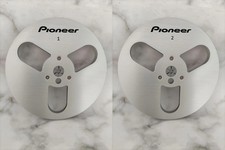 New One Pair Pioneer silvery 7'' Tape Reel Light Metal Aluminum Take Up Reel
