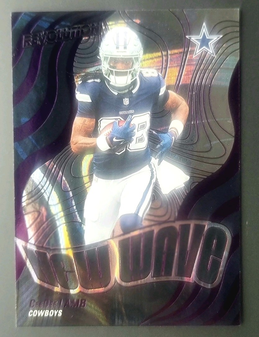 Panini Revolution New Wave Swirl CeeDee Lamb #14 Cowboys /10 Football 2025