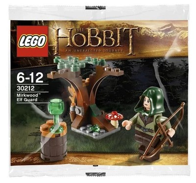 LEGO 30212 The Hobbit - Mirkwood Elf Guard Polybag LOTR Archer #30212 Bag New