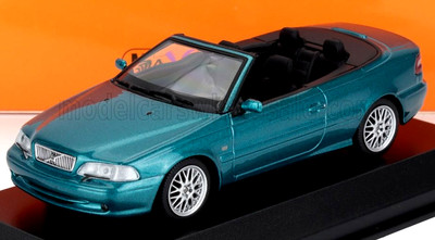 wonderful diecast-modelcar 1/43 VOLVO C70 CONVERTIBLE 1998 - turquoise - lim.ed.