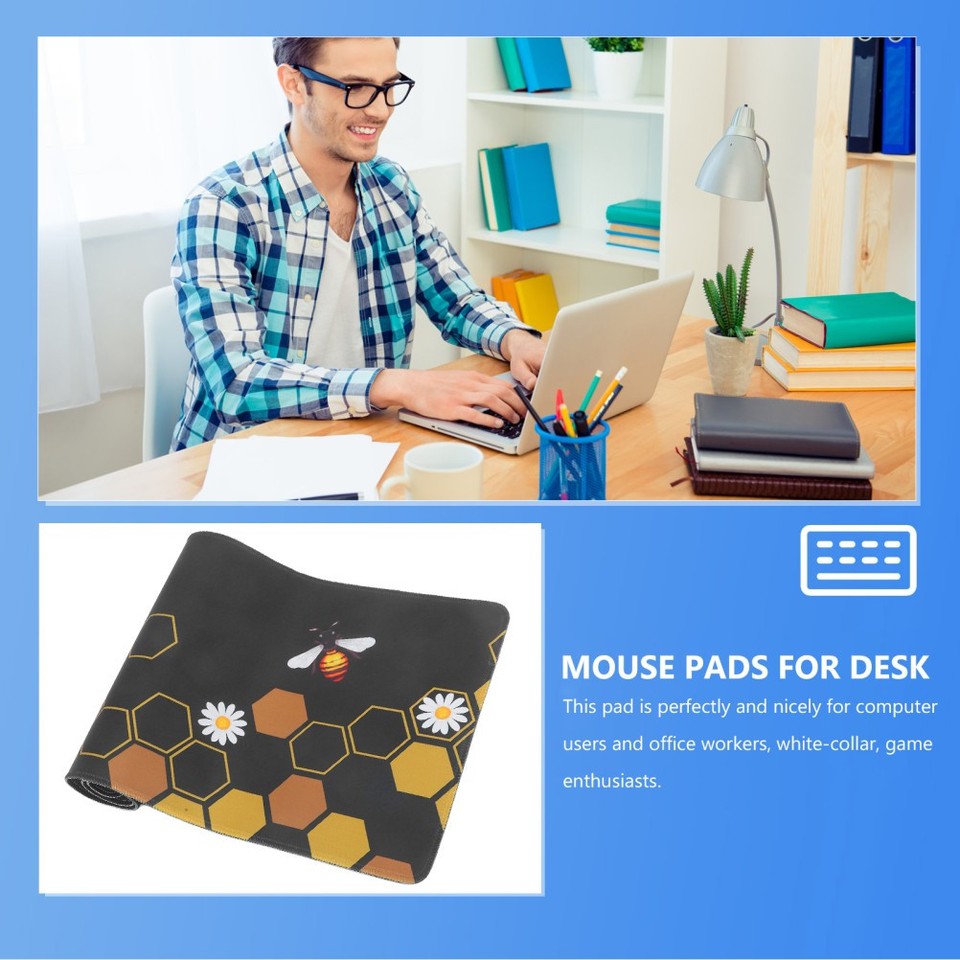 Large Desk Mat Multi-functional Mouse Pad Decorative Mouse Mat Computer ...