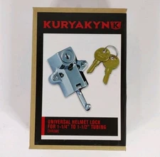 Kuryakyn 4232 Universal Helmet Lock For 1-1/4" To 1-1/2" Tubing Chrome