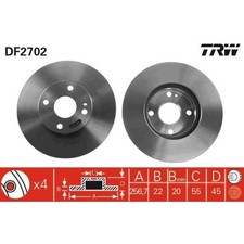 Disque de frein Mazda MX3