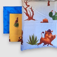 Jungle animals single cotton sheet set for children