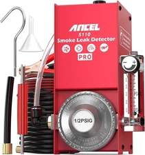 ANCEL S110 Pro Automotive Smoke Machine w/ Air Pump EVAP Leak Detector *6303A0H