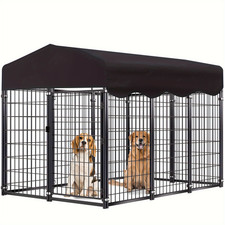 Outdoor Indoor Heavy Duty Dog House Sun Protection And Rain Durable 6.2x4X4Ft