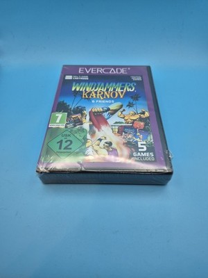 Blaze Evercade Arcade Catridge #15 Windjammers Karnov & Friends 5 Games Sealed