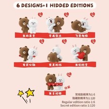 Line Friends I Heart You Figure Series Official 3-Inch Mini-Figure