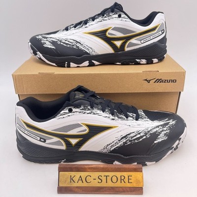 MIZUNO Wave Medal 8 81GA2582 12 White Black Width 2E Table Tennis Shoes oki05