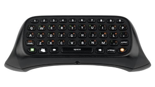 Official Microsoft Xbox 360 Chatpad - Black - Picture 1 of 4