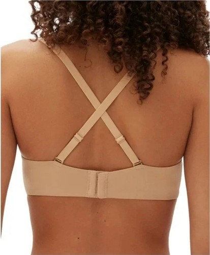 GAP Essentials Multi-way Bra Strapless or Conv. straps Brush Beige 32D - 第 3/5 張圖片