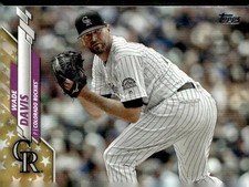 2020 Topps #293 Wade Davis Gold Star